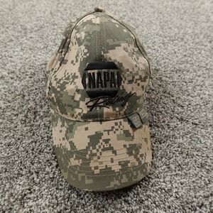 NAPA Racing Hat Cap Adjustable Strap Back Camo Army Veteran 56 28 Mens NASCAR